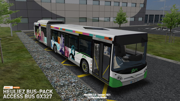 Игра OMSI 2 Add-on Heuliez Bus-Pack Access Bus GX327, скриншот