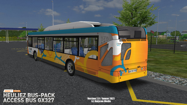 Игра OMSI 2 Add-on Heuliez Bus-Pack Access Bus GX327, скриншот
