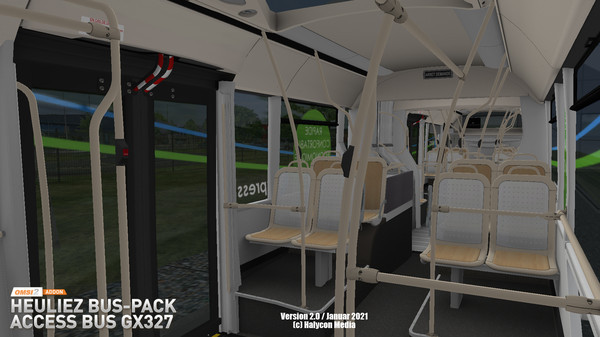 Игра OMSI 2 Add-on Heuliez Bus-Pack Access Bus GX327, скриншот