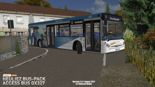 Игра OMSI 2 Add-on Heuliez Bus-Pack Access Bus GX327, скриншот