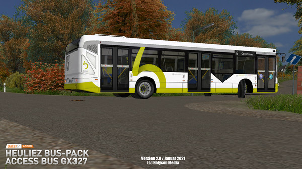 Игра OMSI 2 Add-on Heuliez Bus-Pack Access Bus GX327, скриншот
