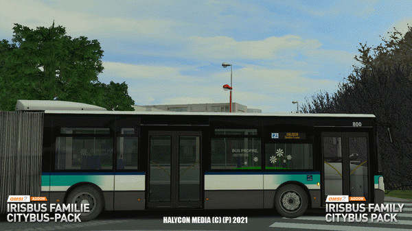 Игра OMSI 2 - Add-on Irisbus Familie – Citybus Pack, скриншот