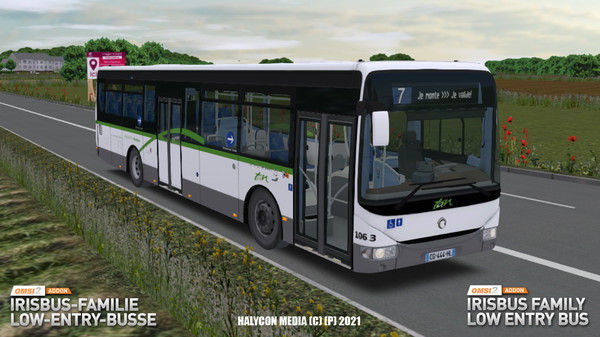 Игра OMSI 2 - Add-on Irisbus Familie – Low-Entry-Busse, скриншот