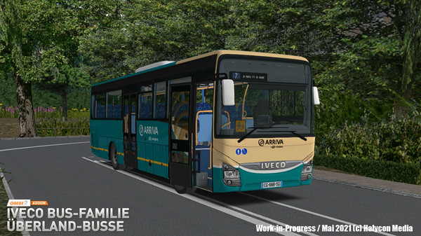 Игра OMSI 2 Add-on IVECO Bus-Familie - Überland-Busse, скриншот