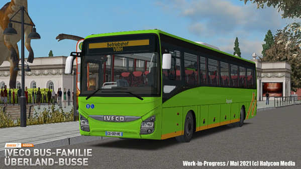 Игра OMSI 2 Add-on IVECO Bus-Familie - Überland-Busse, скриншот