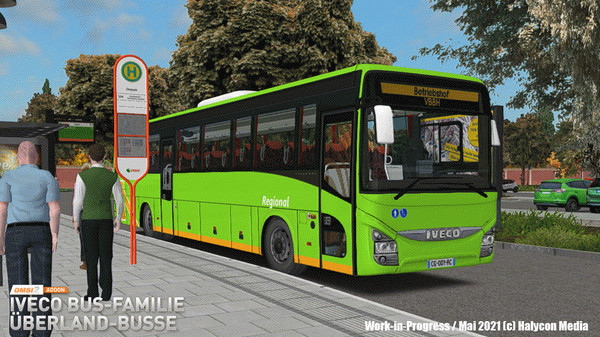 Игра OMSI 2 Add-on IVECO Bus-Familie - Überland-Busse, скриншот