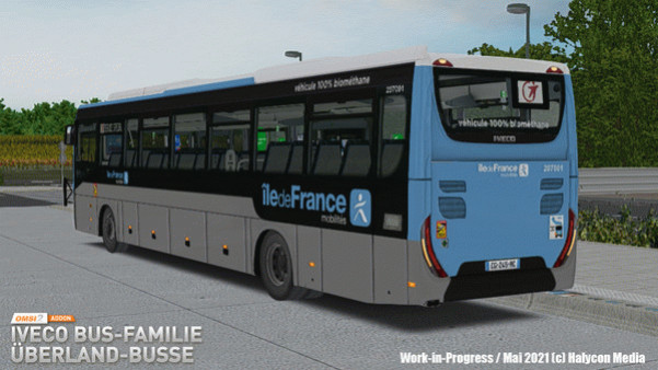 Игра OMSI 2 Add-on IVECO Bus-Familie - Überland-Busse, скриншот