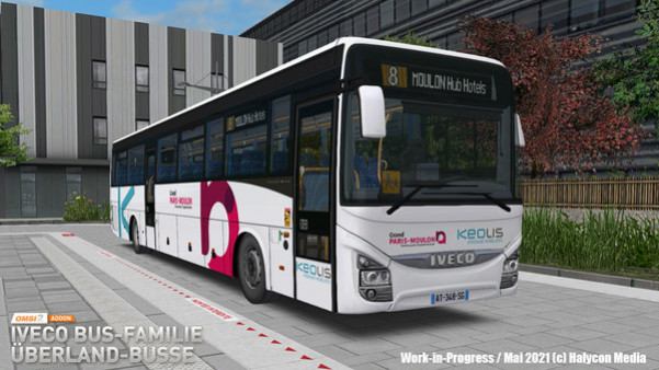 Игра OMSI 2 Add-on IVECO Bus-Familie - Überland-Busse, скриншот