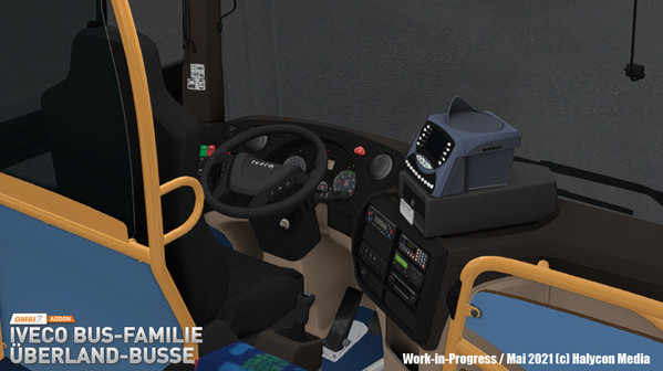 Игра OMSI 2 Add-on IVECO Bus-Familie - Überland-Busse, скриншот