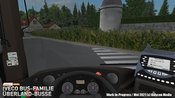 Игра OMSI 2 Add-on IVECO Bus-Familie - Überland-Busse, скриншот