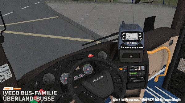 Игра OMSI 2 Add-on IVECO Bus-Familie - Überland-Busse, скриншот