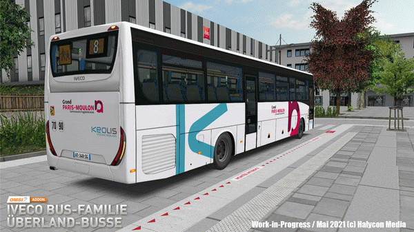 Игра OMSI 2 Add-on IVECO Bus-Familie - Überland-Busse, скриншот