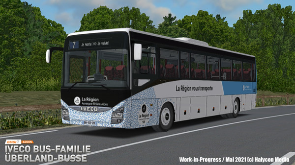 Игра OMSI 2 Add-on IVECO Bus-Familie - Überland-Busse, скриншот