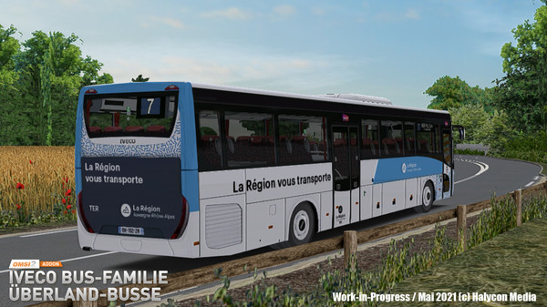 Игра OMSI 2 Add-on IVECO Bus-Familie - Überland-Busse, скриншот