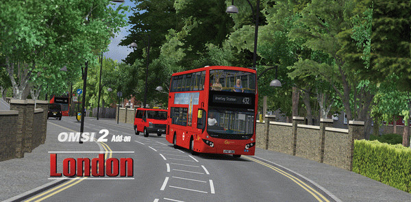 Игра OMSI 2 Add-On London, скриншот