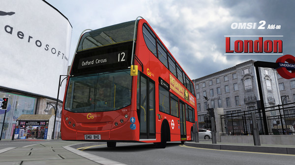 Игра OMSI 2 Add-On London, скриншот