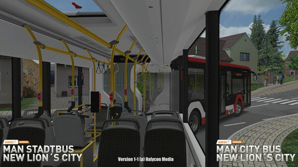Игра OMSI 2 Add-on MAN Stadtbus New Lion's City, скриншот