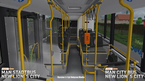 Игра OMSI 2 Add-on MAN Stadtbus New Lion's City, скриншот
