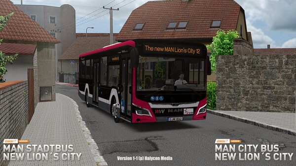 Игра OMSI 2 Add-on MAN Stadtbus New Lion's City, скриншот