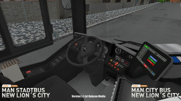 Игра OMSI 2 Add-on MAN Stadtbus New Lion's City, скриншот