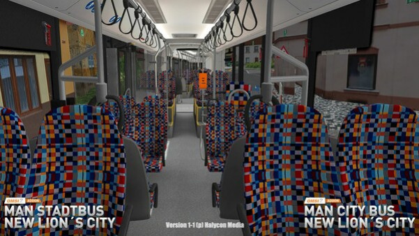 Игра OMSI 2 Add-on MAN Stadtbus New Lion's City, скриншот