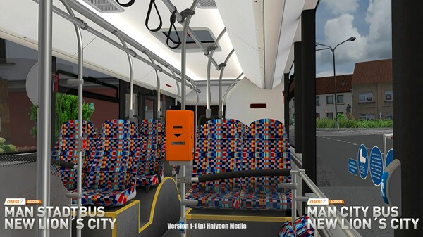 Игра OMSI 2 Add-on MAN Stadtbus New Lion's City, скриншот