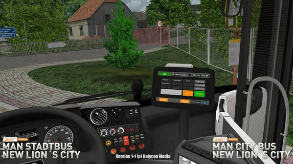 Игра OMSI 2 Add-on MAN Stadtbus New Lion's City, скриншот