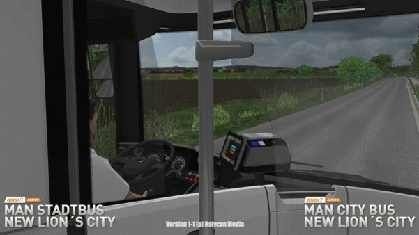 Игра OMSI 2 Add-on MAN Stadtbus New Lion's City, скриншот