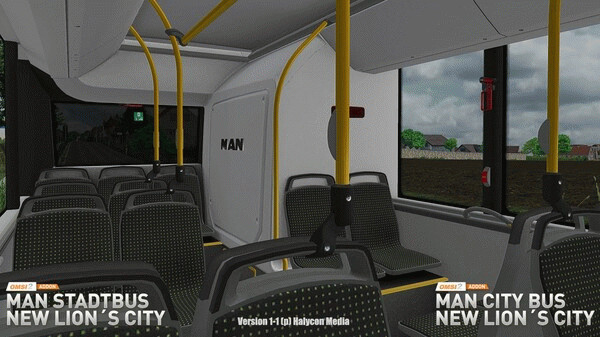 Игра OMSI 2 Add-on MAN Stadtbus New Lion's City, скриншот