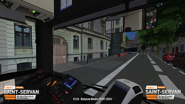Игра OMSI 2 Add-on Saint-Servan, скриншот