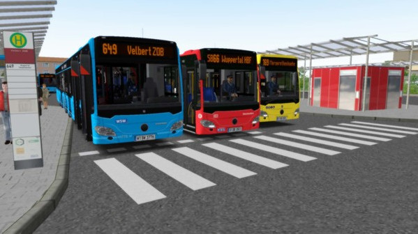 Игра OMSI 2 Add-On Velbert, скриншот