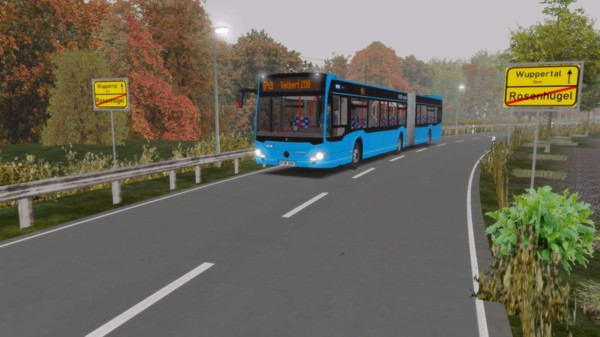 Игра OMSI 2 Add-On Velbert, скриншот