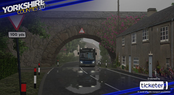 Игра OMSI 2 Add-on Yorkshire Counties, скриншот