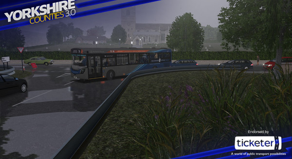 Игра OMSI 2 Add-on Yorkshire Counties, скриншот
