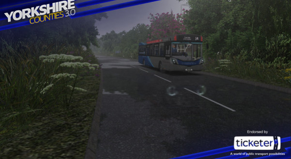 Игра OMSI 2 Add-on Yorkshire Counties, скриншот