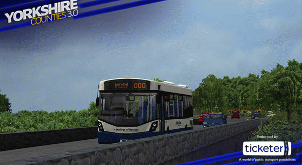 Игра OMSI 2 Add-on Yorkshire Counties, скриншот