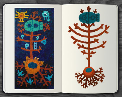 Игра One Eyed Kutkh Artbook & OST, скриншот