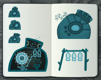 Игра One Eyed Kutkh Artbook & OST, скриншот