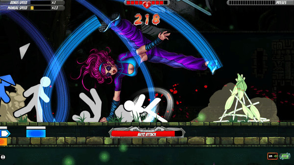 Игра One Finger Death Punch 2, скриншот