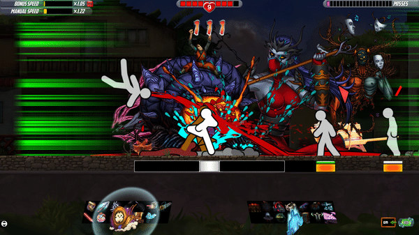 Игра One Finger Death Punch 2, скриншот