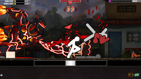 Игра One Finger Death Punch 2, скриншот