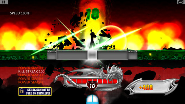 Игра One Finger Death Punch, скриншот