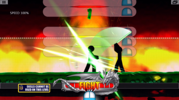 Игра One Finger Death Punch, скриншот