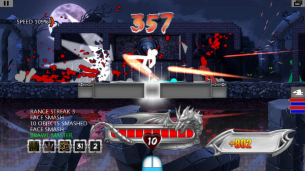 Игра One Finger Death Punch, скриншот