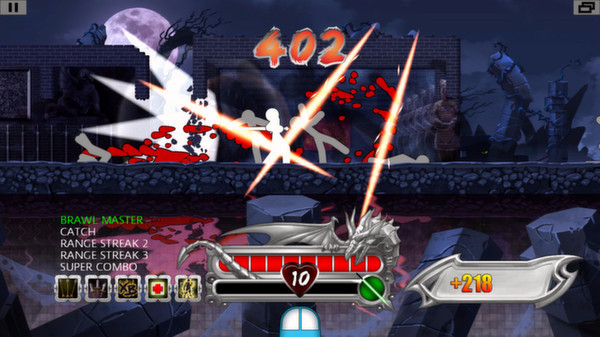 Игра One Finger Death Punch, скриншот