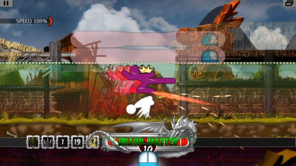 Игра One Finger Death Punch, скриншот