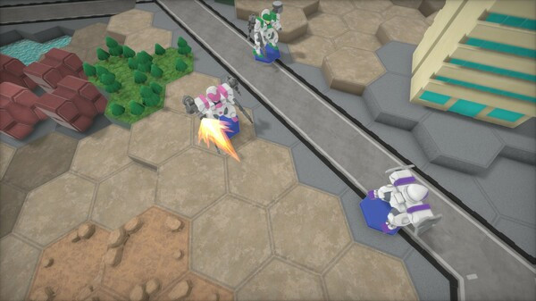 Игра One-inch Tactics, скриншот