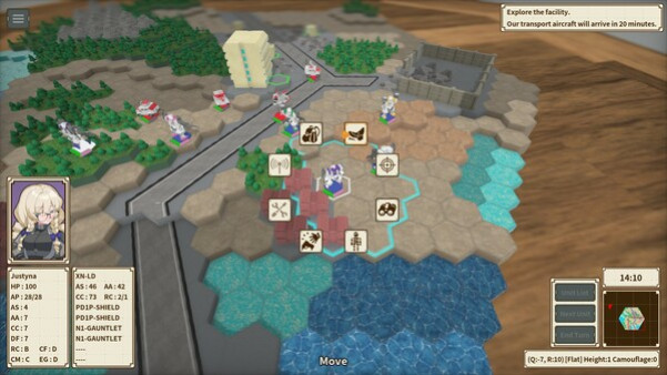 Игра One-inch Tactics, скриншот
