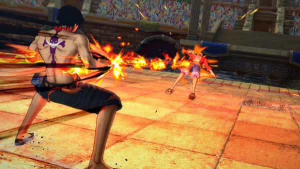 Игра One Piece Burning Blood, скриншот