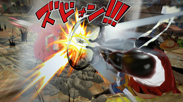 Игра One Piece Burning Blood, скриншот